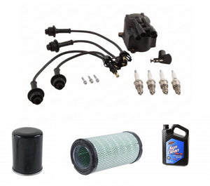 Toyota 4Y Forklift Engine Tune-Up Kit | Air & Oil Filter + 1 Gal Oil 10W-30