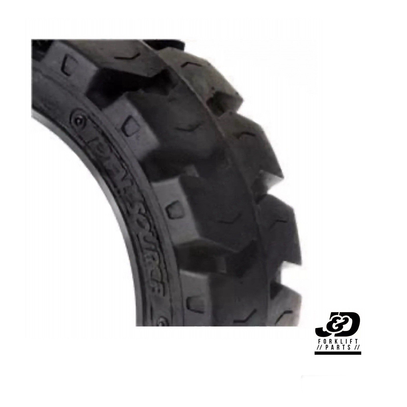 18x7x12-1/8 tires TotalSource forklift press-on traction tire