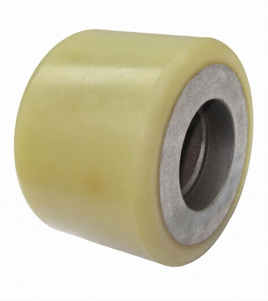 (QTY 2) FORKLIFT WHEEL - POLY 5 X 3 5/8 (2.441) MILLENNIUM HYLOAD