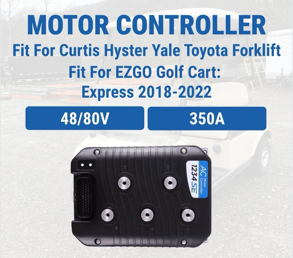 48/80V 350A AC Motor Controller 1234SE-6321 for EZGO Golf Cart Toyota Forklift
