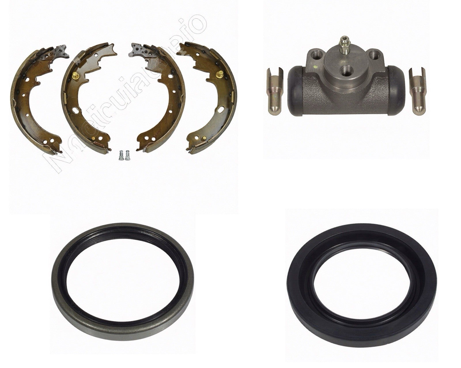 Nissan Forklift Brake Kit for KPH02A25V | Shoes , Wheel Cylinders & Hub Seals