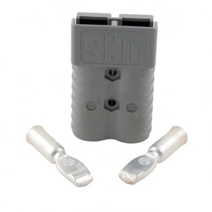 (QTY 2) Yale 514268301, BATTERY CONNECTOR (350 Amp Series) (Gray) (36V)