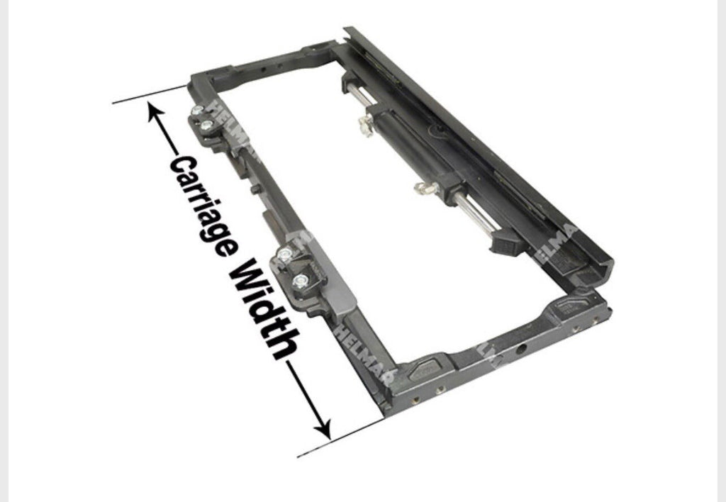 Forklift Side shift attachment Class 2 40.16" Fits all Models | 5,500 Capacity