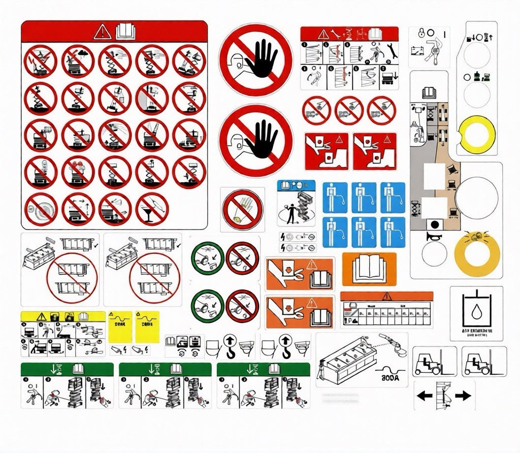 SJ160631 Fits Skyjack  - DECAL KIT, LABELS, SJIII3215, SJIII3219