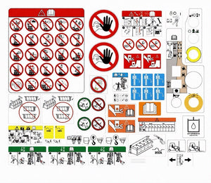 SJ160631 Fits Skyjack  - DECAL KIT, LABELS, SJIII3215, SJIII3219