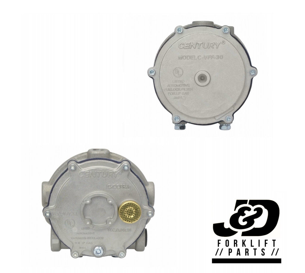 COBRA VFF30-2 PROPANE REGULATOR CONVERTER LOCKOFF FORKLIFT FOR IMPCO STYLE LPG