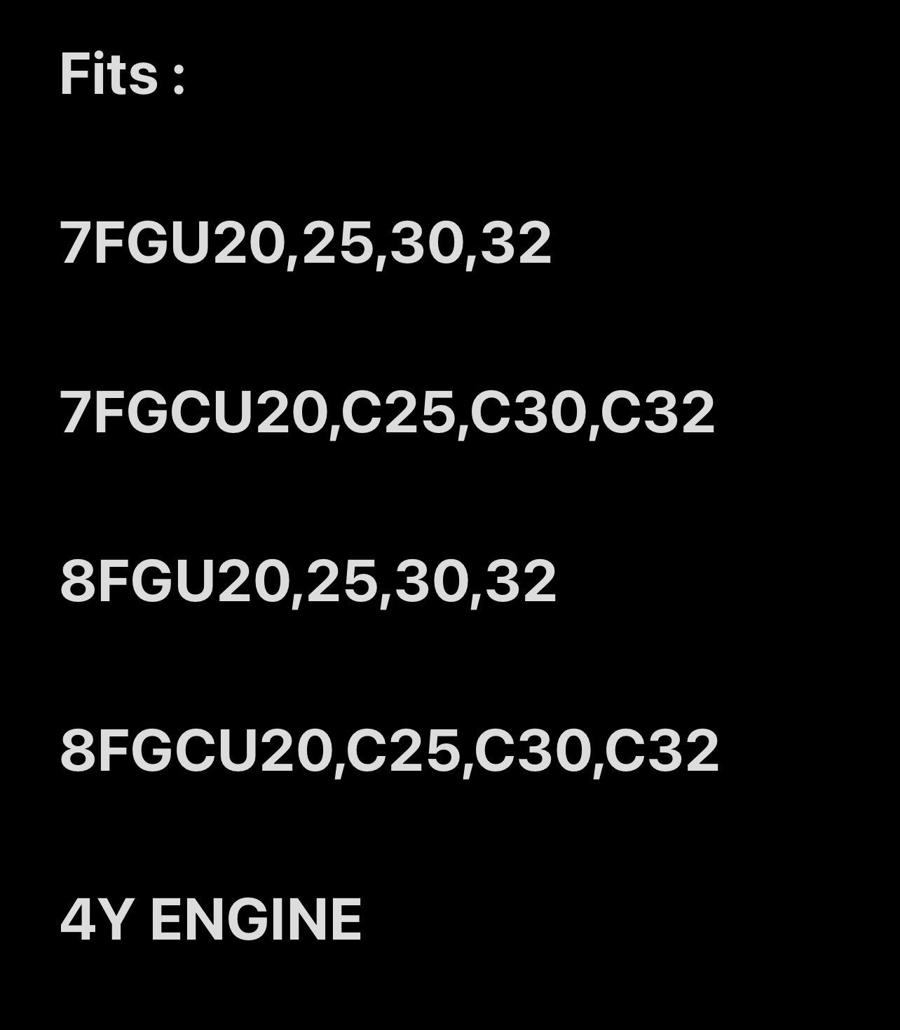 (QTY 10) Air Filter For Toyota Forklift | Fits Many 7 & 8 Series (SEE PIC)