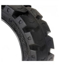 16x5x10-1/2 Forklift Tire Solid Press-On | Black Traction