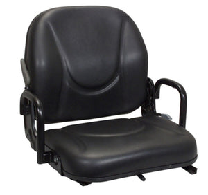 NEW DOOSAN DAEWOO VINYL FORKLIFT ADJUSTABLE FOLDING FLIP SEAT A152098