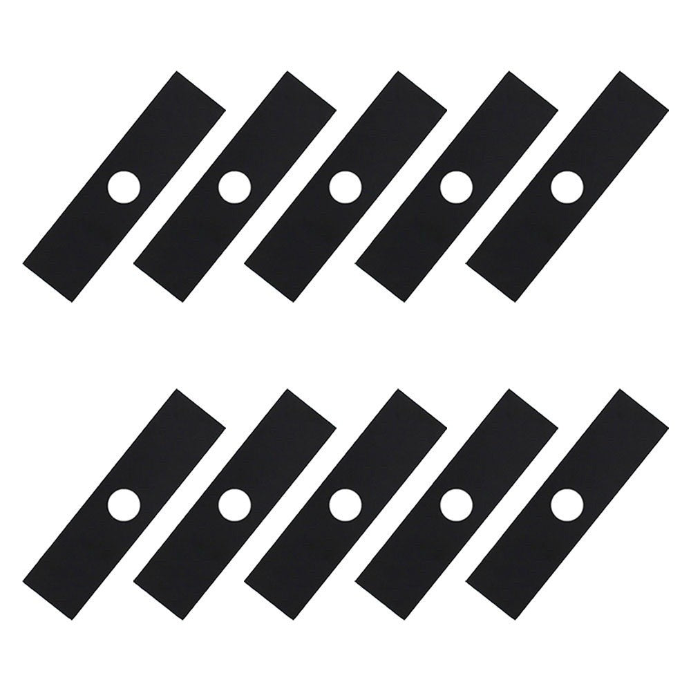 Set of 10 Edger Blades 8" x 2" Fits Echo Fits Stihl Fits Husqvarna Fits Ryobi
