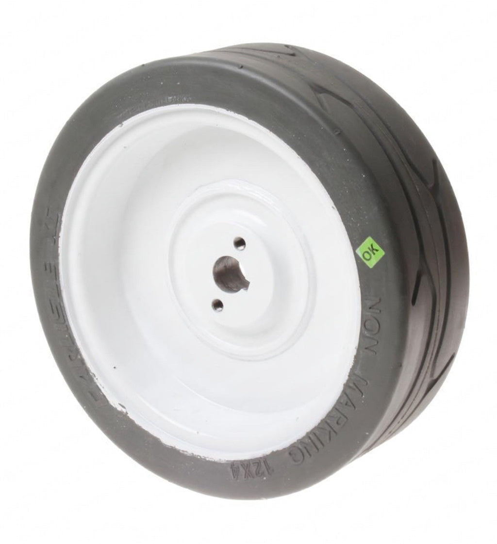 Skyjack 209400 12x4 Solid Non-Marking Tire | No Brake Integrated
