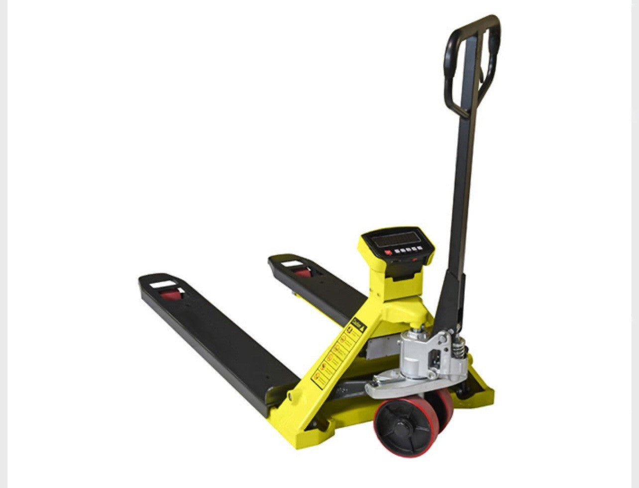 PALLET JACK WITH SCALE (27X48)