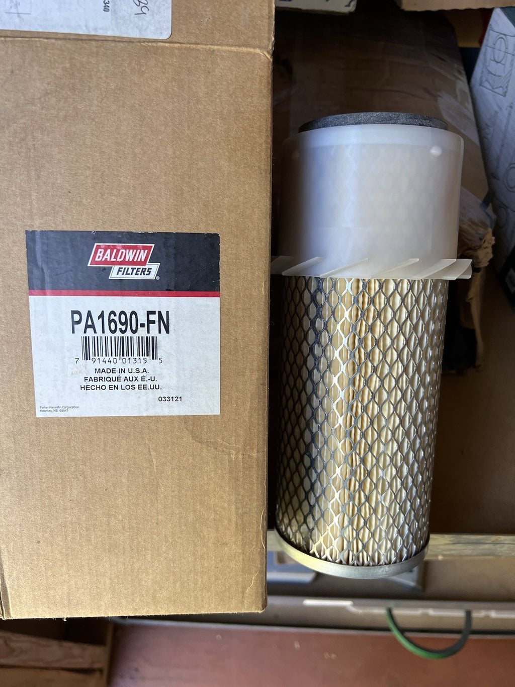 Part # PA1690 / PA1690FN Fits Baldwin  Filter