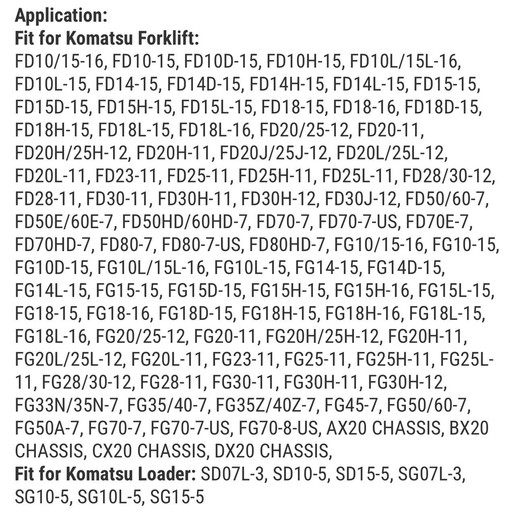 12V Front Flasher Lamp Assembly 37B-1EH-2010 for Komatsu Forklift