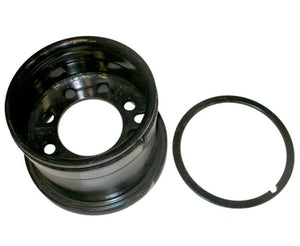 Forklift Steel 4-Way Rim | 21 8x9 Tire | 8 Mounting Holes