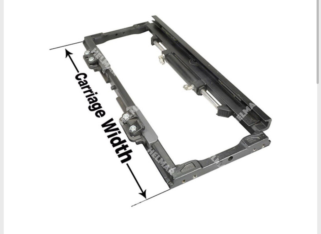 Universal Forklift Side shift attachment Class 3 53.94" | 9.900 LBS Capacity