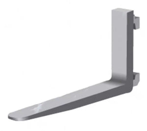 NEW CLASS III 3 8 FT FORKS 2" X 6" X 96" (PAIR) FORKLIFT FORK FOOT