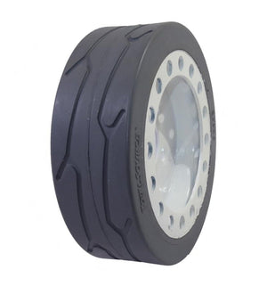 12X4 Rim Non Marking Wheel Assembly With Brake Ring SJ158437 for Skyjack Lift