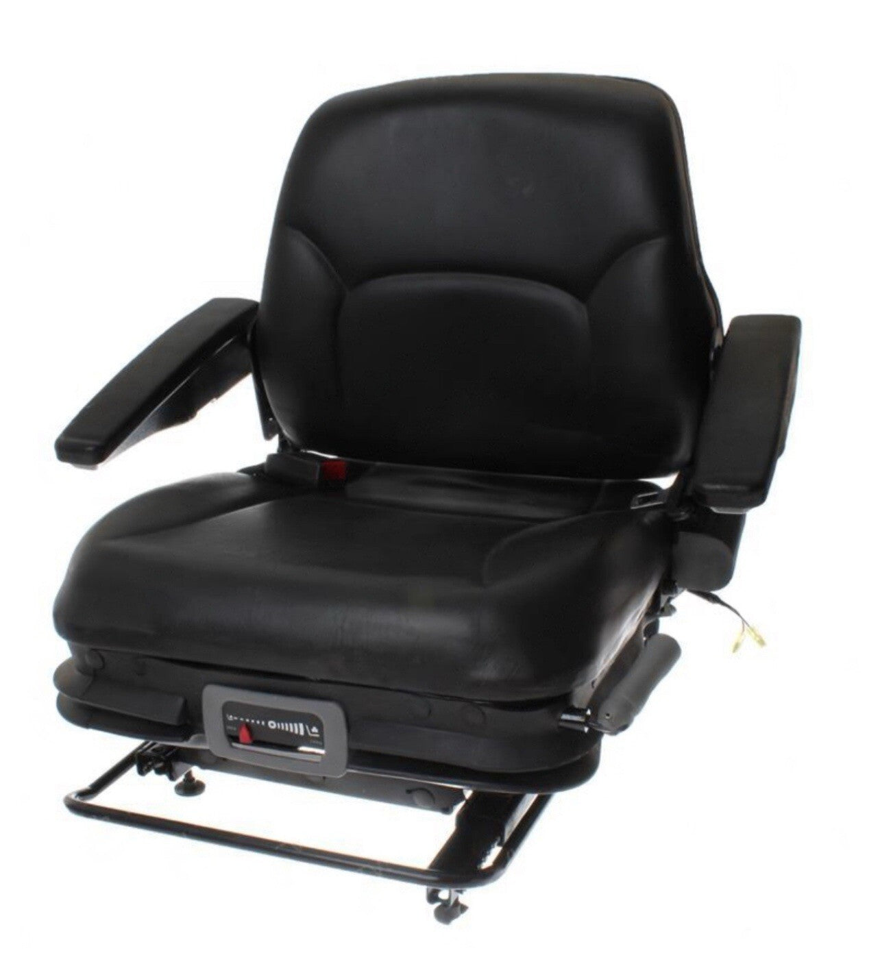 HYUNDAI FORKLIFT BLACK VINYL SEAT ASSEMBLY 71FH-10541