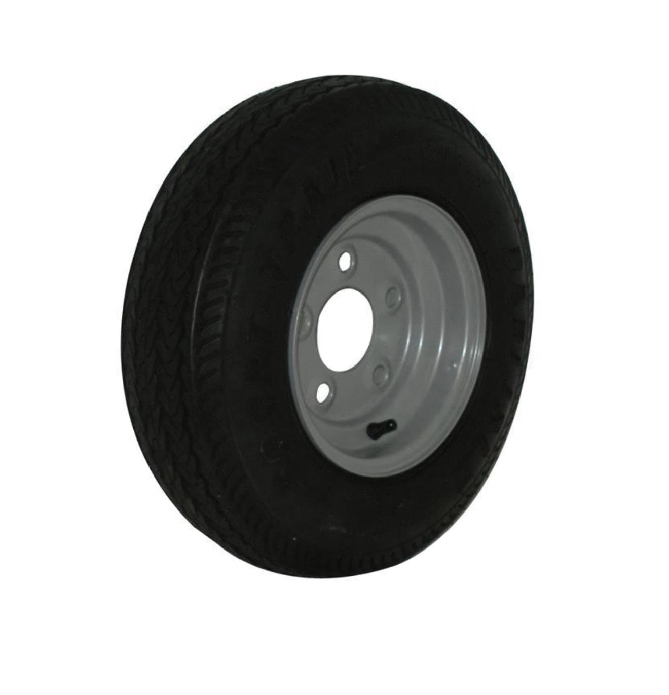 13-734-00 Fits TAYLOR DUNN TIRE + WHEEL - 4.80 X 8 LRB 8X3.75 5/4.5 SOLID