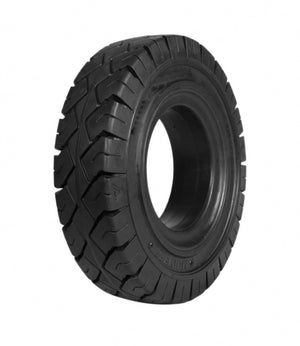 (QTY 2) 6.00-9 Tires Solid Forklift Tire 6.00/9 | Black Traction