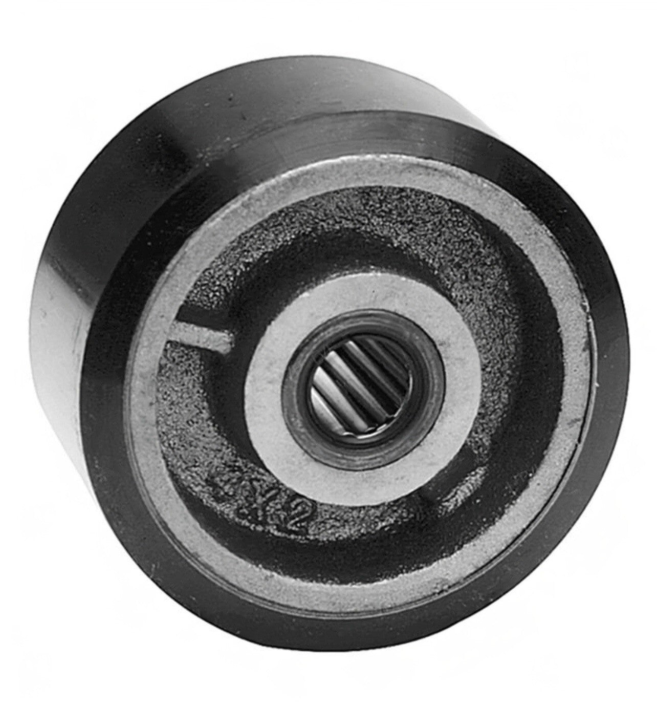 (QTY 2) Crown 71894,POLY WHEEL (4.00" OD x 2.00"W)(Bearing Bore 1.19") 15MT,20MT