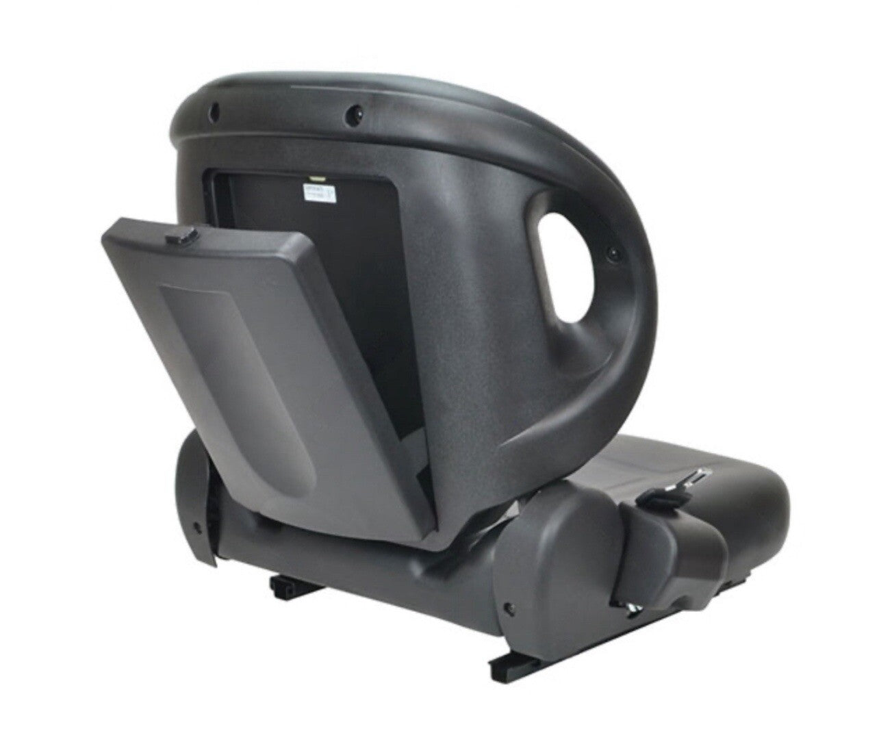 Universal Forklift Seat Vinyl Black | W/Switch Fits Toyota