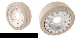 (1Front/1Rear) Skyjack 108020/108022,NM SMOOTH,MOULD ON TIRE(200x8)SJIII3219