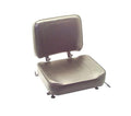 NEW UNIVERSAL FOLDING VINYL FORKLIFT SEAT FITS CLARK CAT HYSTER YALE TOYOTA
