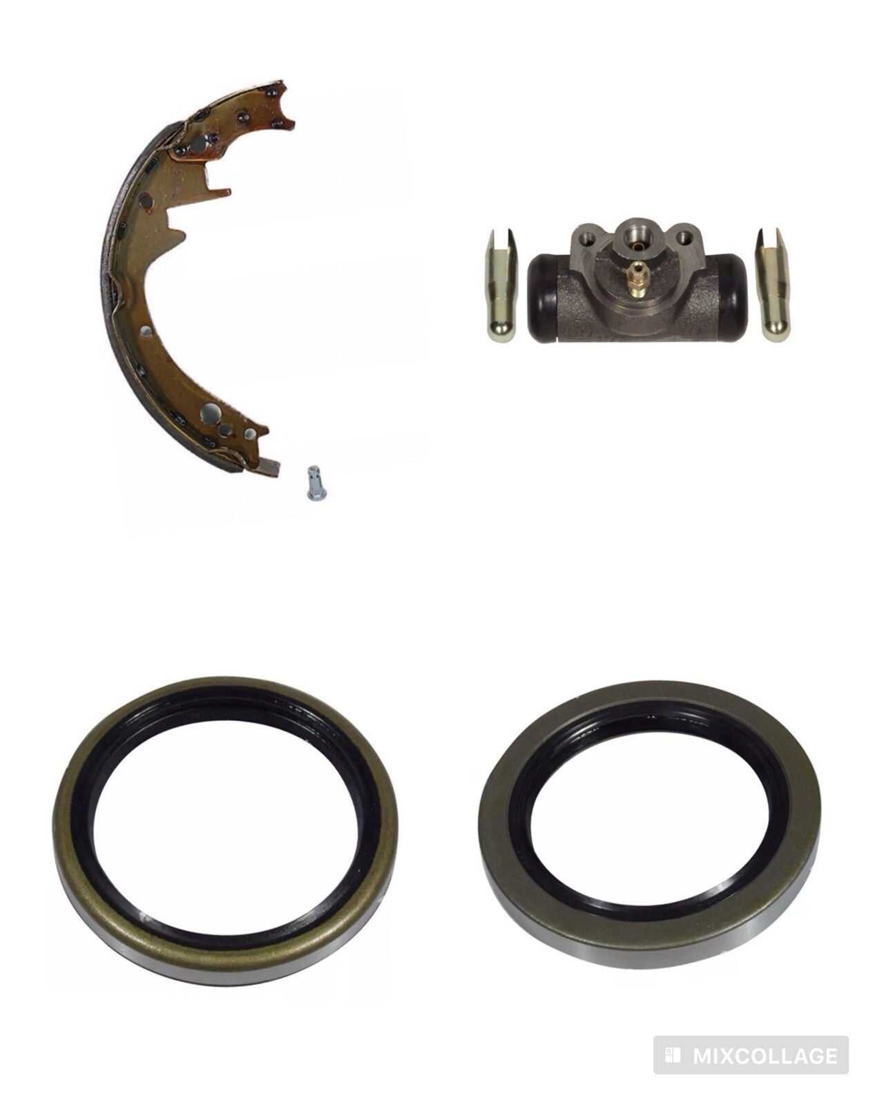Brake Kit for Toyota Forklift 8FGU15,18 | Shoes Wheel Cylinders Seals & Master
