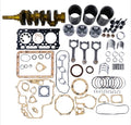 Kubota D902 Engine Overhaul Rebuild Kit w/ Crankshaft & 3 Rods