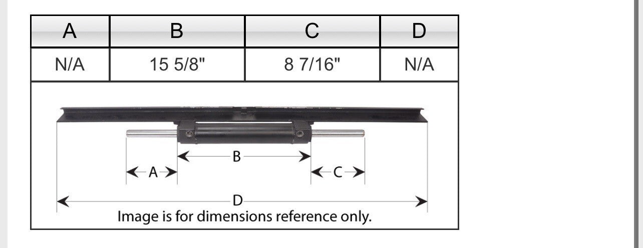 6020048 Cylinder Side Shift Attachment - Replacement for Cascade | Fits 55K