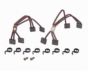 MEC 25891226, BRUSH SET,  SET 2 QUAD BRUSHES + 8 SPRINGS, 1932ES