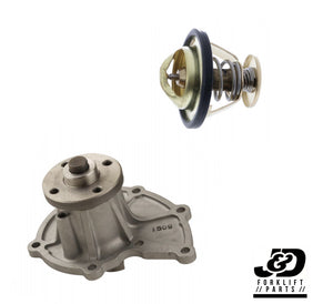 TOYOTA 4Y WATER PUMP AND THERMOSTAT FOR FORKLIFT 7 AND 8 SERIES 7FGCU25, 8FGCU25