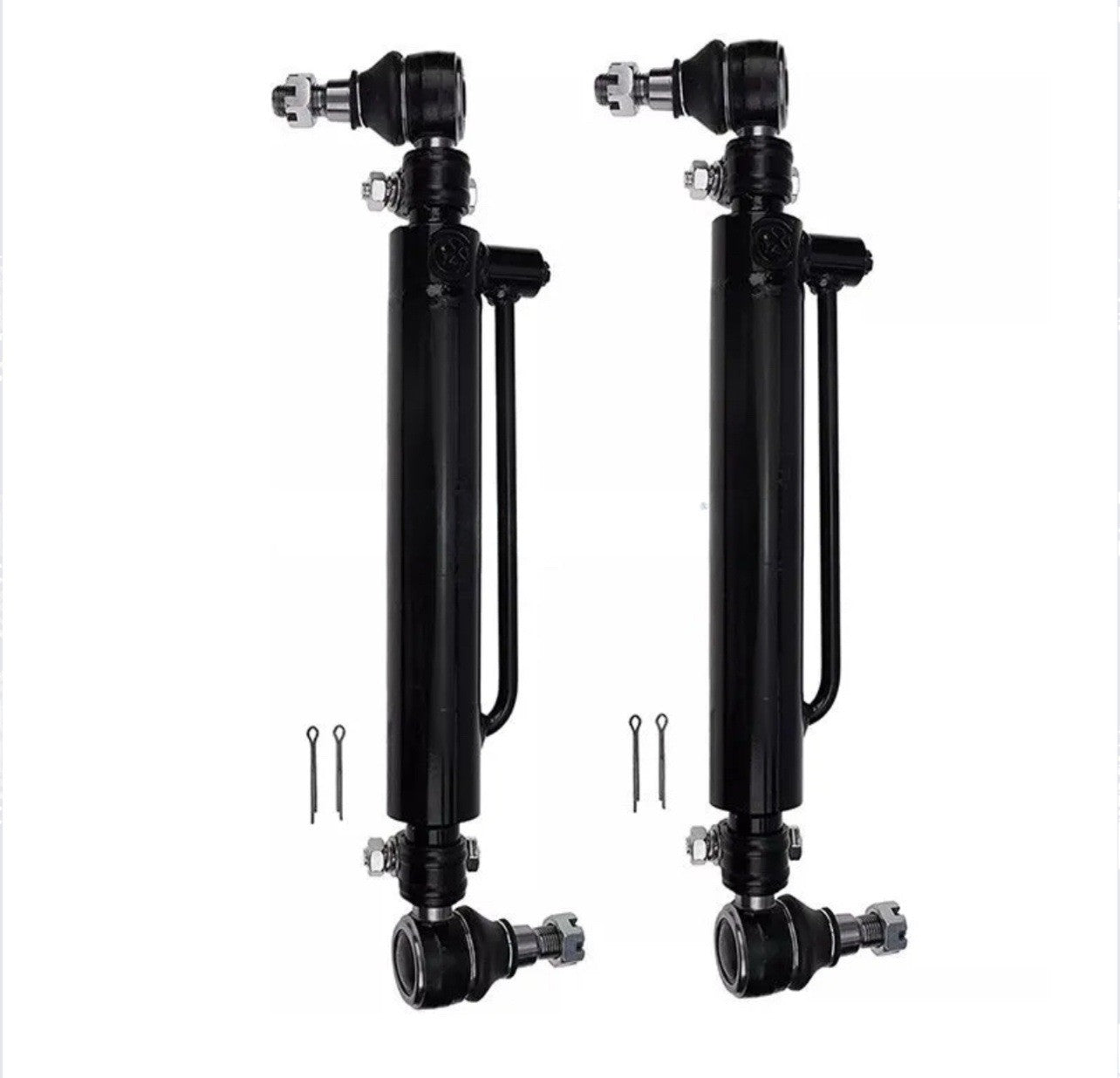 2 Power Steering Cylinders for CASE 2WD 4WD Loader Forklift 480 580 584 585 586