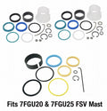 Toyota Forklift FSV Mast Seal Kit | Complete Kit for 7FGU20 7FGU25