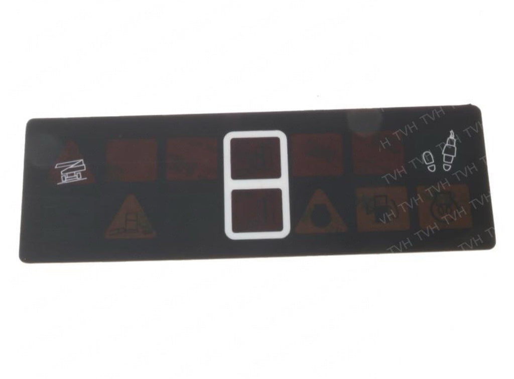 JLG 1702387, DECAL, PLATFORM LIGHT PANEL DISPLAY, 600SJ, 601S, 660SJ, 600A