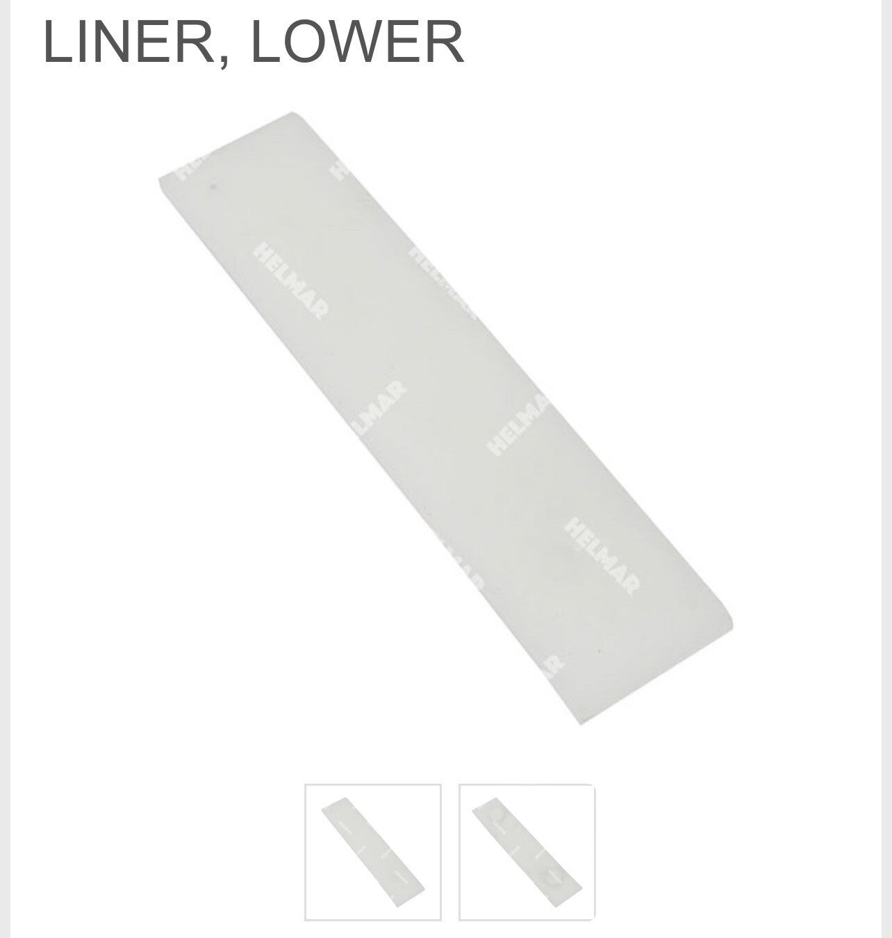Toyota Forklift Liner-Lower Slider 82152-25080-71 (Set of 2) Cascade replacement