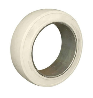 FORKLIFT TIRE - 16X5X10.5 NM SMOOTH PRESS ON SMOOTH NM WHITE