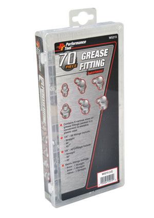 UNIVERSAL GREASE FITTINGS KIT  (70 PK MIXED)