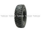 2 Pack 5.00-8 Solid Pneumatic Forklift Tires Outdoor Use