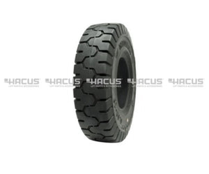 2 Pack 5.00-8 Solid Pneumatic Forklift Tires Outdoor Use
