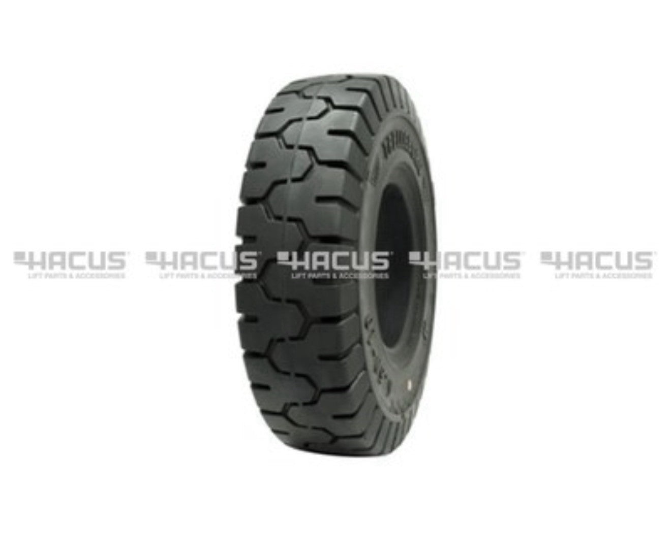 2 Pack 5.00-8 Solid Pneumatic Forklift Tires Outdoor Use