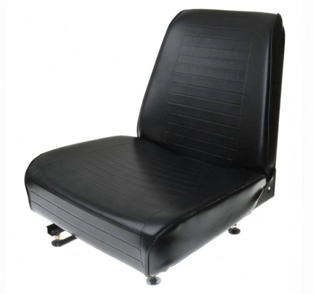 NEW Universal Vinyl Forklift Seat For Clark CAT Hyster Yale Toyota Mitsubishi