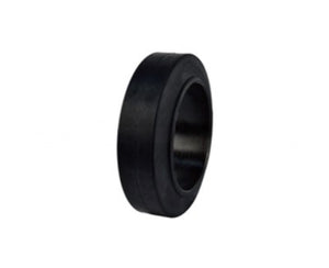 Forklift Cushion Tire 16x5x10.5 Black Smooth High-Quality Set of 2