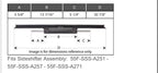 Forklift Sideshift Cylinder 6025684 | Fits Cascade 55F-SSS-A251 A257 A271