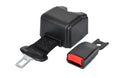 FORKLIFT SEAT BELT BUCKLE  RETRACTABLE BLACK SAFETY COLOR  60"