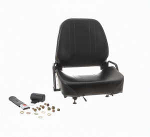 Komatsu Forklift Vinyl Seat w/ Seat Belt 3EB-50-A5160B Hip Restraints New
