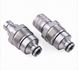 Hydraulic Quick-Connect Coupler Kit AT406474 AT406475 for John Deere