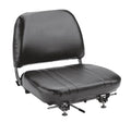 Caterpillar Forklift Vinyl Seat 973522 | Black Replacement Seat